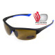 BluWater Daytona-1 Polarized Glasses (brown), hydrophobic brown lenses (Repelon™)