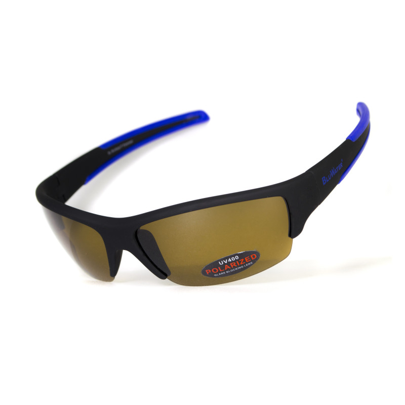 BluWater Daytona-2 Polarized Glasses (brown), hydrophobic brown lenses (Repelon™)