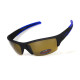 BluWater Daytona-2 Polarized Glasses (brown), hydrophobic brown lenses (Repelon™)