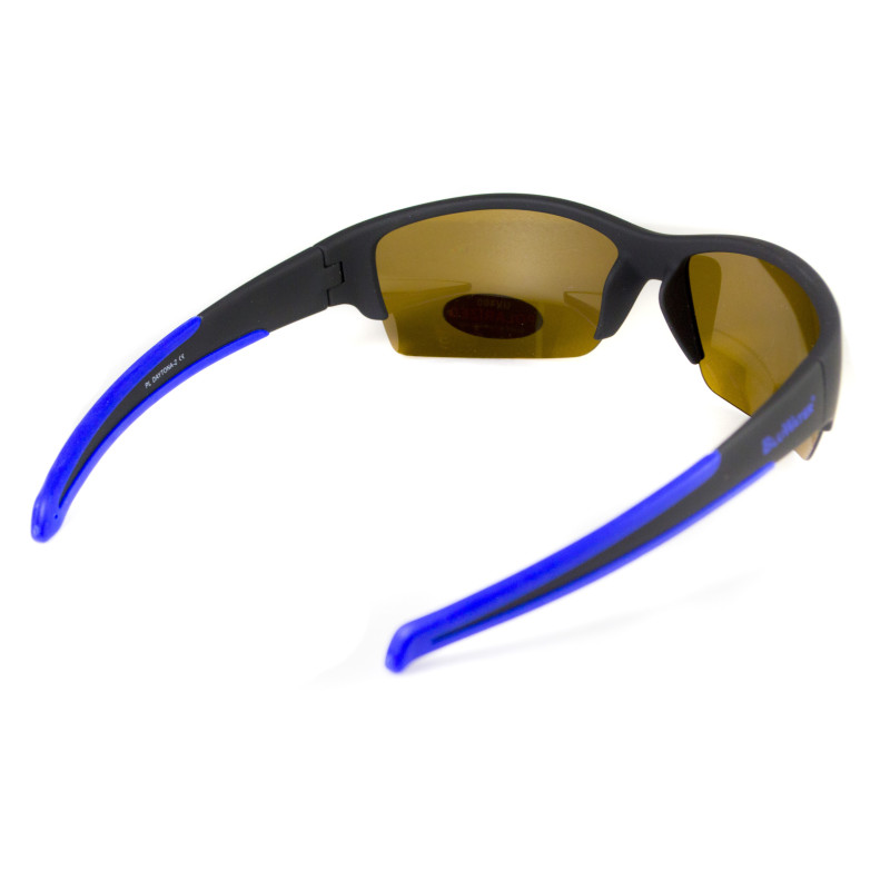 BluWater Daytona-2 Polarized Glasses (brown), hydrophobic brown lenses (Repelon™)