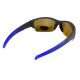 BluWater Daytona-2 Polarized Glasses (brown), hydrophobic brown lenses (Repelon™)