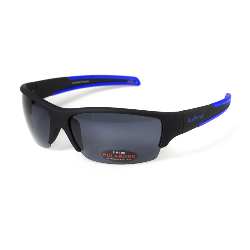 BluWater Daytona-2 Polarized Glasses (gray), gray hydrophobic lenses (Repelon™)