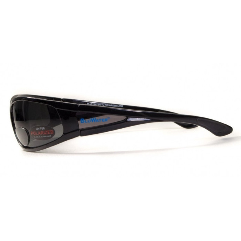 Бифокальные поляризационные очки BluWater Bifocal-3 (+2.5) Polarized (gray) серые