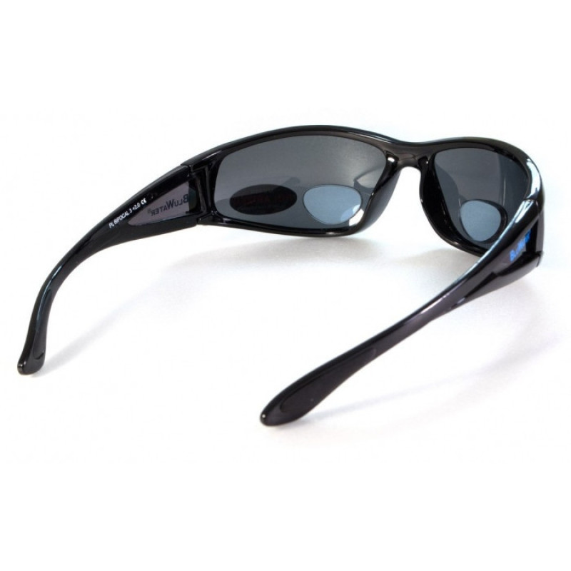Бифокальные поляризационные очки BluWater Bifocal-3 (+2.5) Polarized (gray) серые