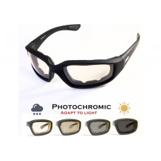 Окуляри фотохромні (захисні) Global Vision KickBack Photochromic (clear) Anti-Fog, фотохромні прозорі