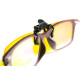 Polarized Clip-On Glasses (Yellow)