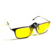 Polarized Clip-On Glasses (Yellow)