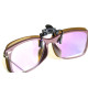 Polarized Clip-On Glasses (Yellow)