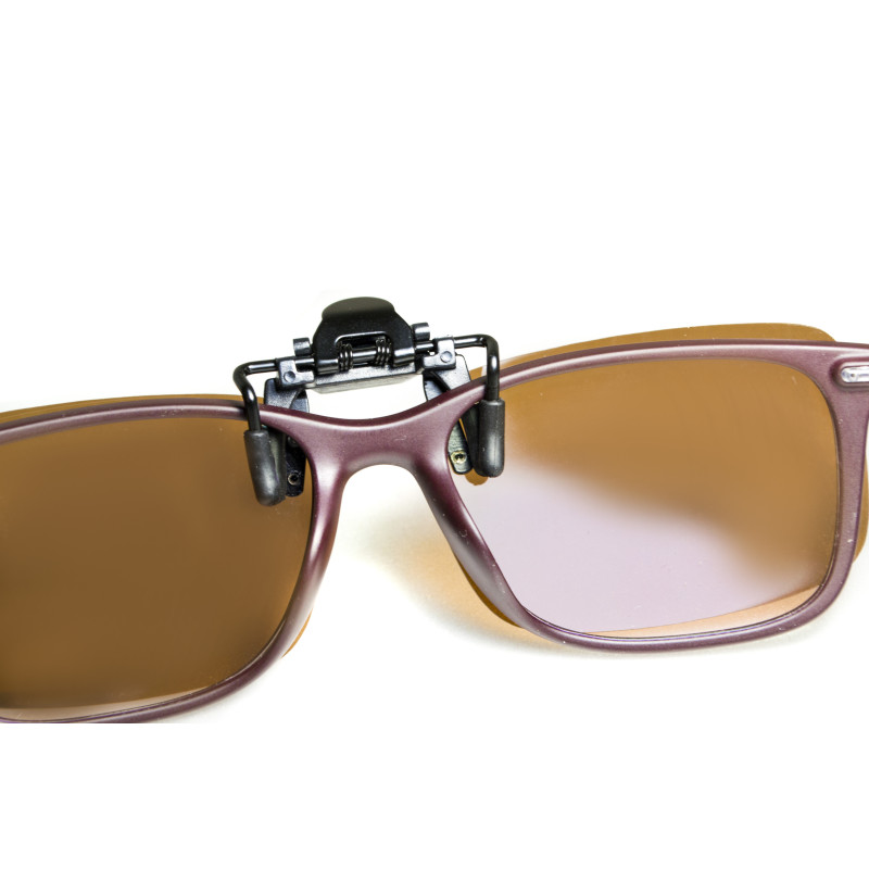 Polarized Clip-On Glasses (Yellow)