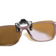 Polarized Clip-On Glasses (Yellow)