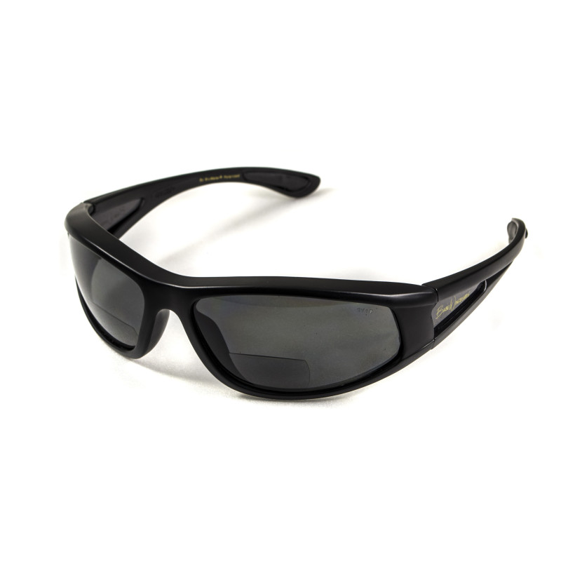 Очки бифокальные поляризационные (защитные) BluWater Winkelman-2 polarized (+2.5 bifocal), (gray) черные