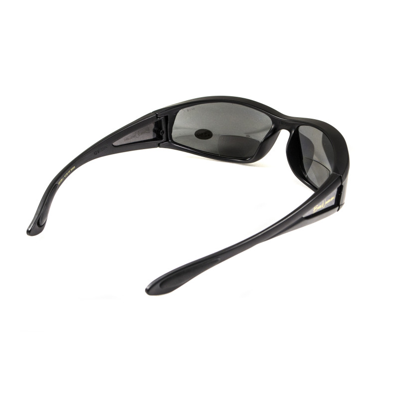 Очки бифокальные поляризационные (защитные) BluWater Winkelman-2 polarized (+2.5 bifocal), (gray) черные