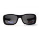 BluWater Paddle Polarized (gray) Black Polarized Glasses