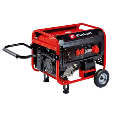 Генератор бензиновий Einhell TC-PG 55/E5, 230В/380В, 3.6/5.5кВт, 1/3фази, електростартер, 83кг