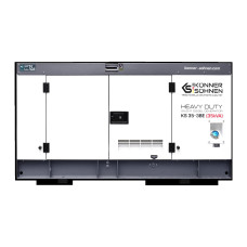 Генератор дизельний Konner&Sohnen KS 35-3BE, 230/400В, 35/32кВА, 3 фази, електростартер, передстартовий підігрів, ATS, IP54, двигун Baudouin, 748кг