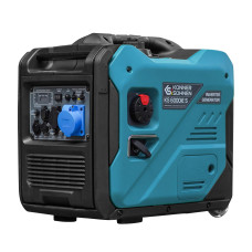 Генератор бензиновий інверторний Konner&Sohnen KS 6000iE S, 230В, 5.5кВт, електростартер, 39.5кг