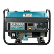 Генератор бензиновий Konner&Sohnen KS 3000, 230В, 3кВт, ручний стартер, 41.5кг