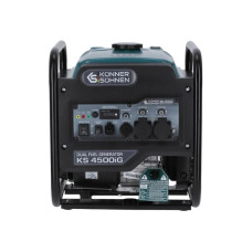 Генератор газобензиновий інверторний Konner&Sohnen KS 4500iG, 230В, 4.5кВт, ручний стартер, 33.5кг