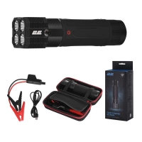 2E Beam Portable Jump Starter, 300A/1000A Peak Current, 8000mAh, Power Bank, Flashlight, 1xUSB-A, Case