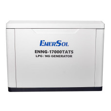 Генератор газовий EnerSol ENNG-17000SATS, 400В, 15.0-17.0кВт, 3Фази, електростартер, 345.0кг