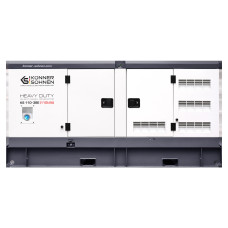 Генератор дизельний Konner&Sohnen KS 110-3BE, 230/400В, 100кВА, 3 фази, електростартер, передстартовий підігрів, двигун Baudouin, 1446кг