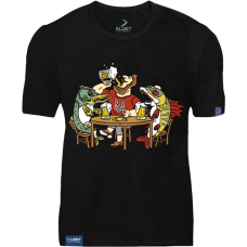Футболка KLOST "Паті з рибами" Black, 6XL