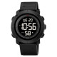 SKMEI 2122 Big Dark Screen Watch, Black