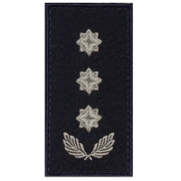 Shoulder Mark SES Colonel Hook-and-Loop Dark Blue 10*5 cm