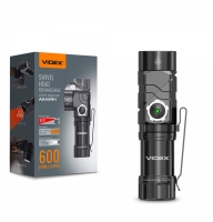 Portable LED Flashlight VIDEX VLF-A244RH 600Lm 5000K