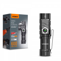 Portable LED Flashlight VIDEX VLF-A244RH 600Lm 5000K