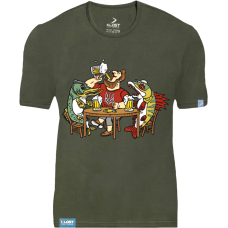 Футболка KLOST "Паті з рибами" Khaki, 6XL