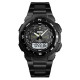 SKMEI 1370 Super Clock Watch, Black