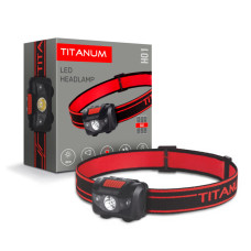 Налобный светодиодный фонарик TITANUM TLF-H01 100Lm 6500K