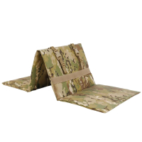 Folding sleeping pad, 4-section, Multicam