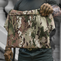 Seat mat with belt attachment, Multicam