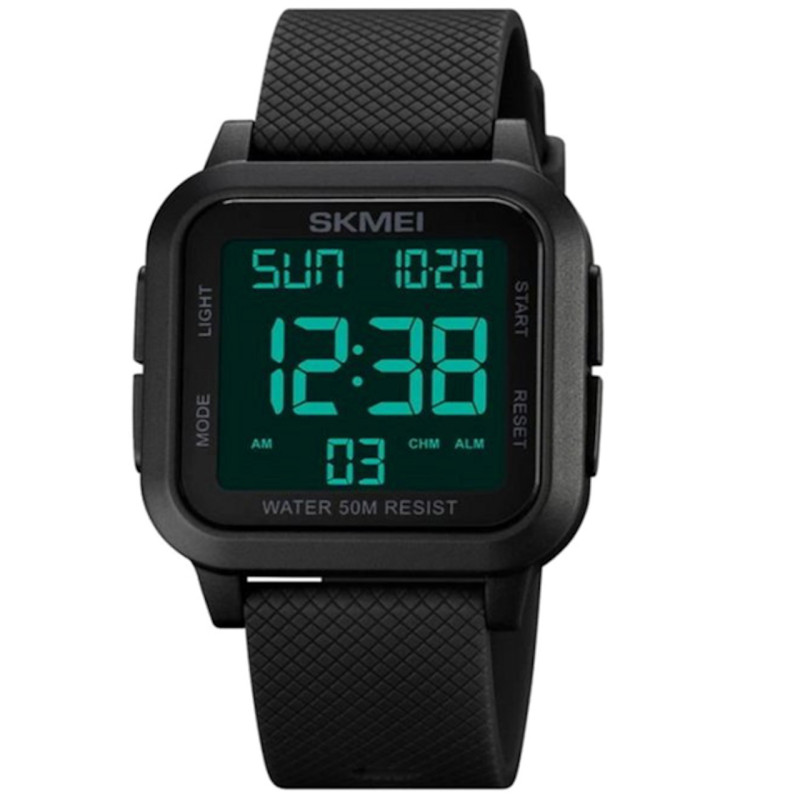 SKMEI 1894 Hornet Dark Screen Watch, Black
