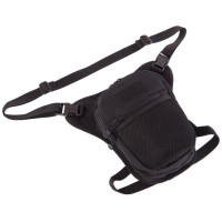 Silver Knight 5L Tactical Drop Leg Bag, Black
