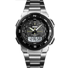 Годинник SKMEI 1370 Super Clock колір хром