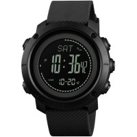 SKMEI 1427 Sniper Watch with Compass, Black