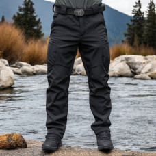 Штани KLOST зимові Soft Shell колір чорний