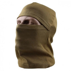 Балаклава 100% хлопок койот, one size