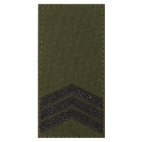 Sergeant Hook-and-Loop Epaulet, Olive