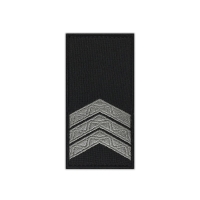 Shoulder Mark Police Sergeant Black
