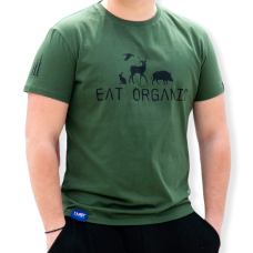 Футболка KLOST Eat Organic Khaki