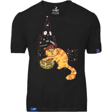 Футболка KLOST "Кіт диверсант" Black, 4XL