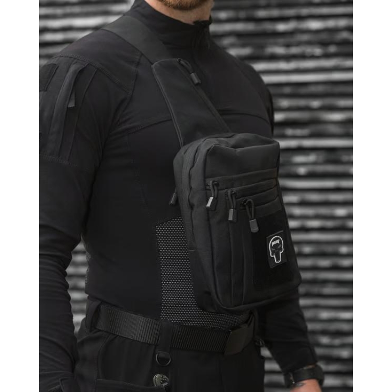 Мессенджер BEZET Holster черный