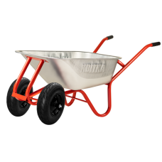 Садова двоколісна тачка КВІТКА PRO Formula 1 Expert (100 л, 180 кг, ПУ) (110-4071)