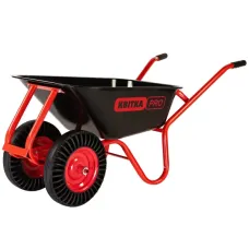Будівельна тачка 2-х колісна КВІТКА PRO Formula 1 Industrial (100 л, 180 кг, SR) (110-4077)