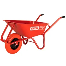 Садовая тачка ЦВЕТОК PRO Formula 1 Expert (100 л, 180 кг, PU) (110-4056)