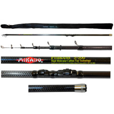 Вудка карбонова Mikado Princess з кільцями 7м Carbon (GL6585)